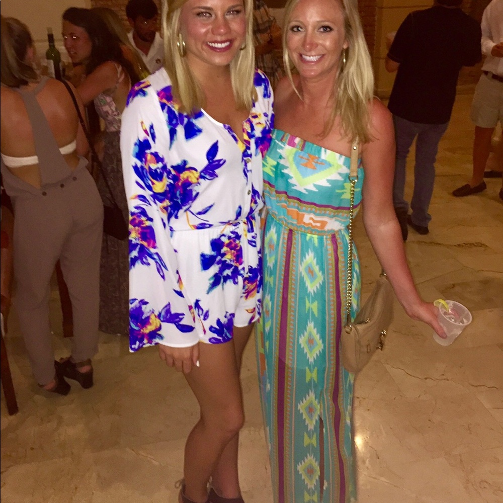 DejaVu Teal Tribal Maxi